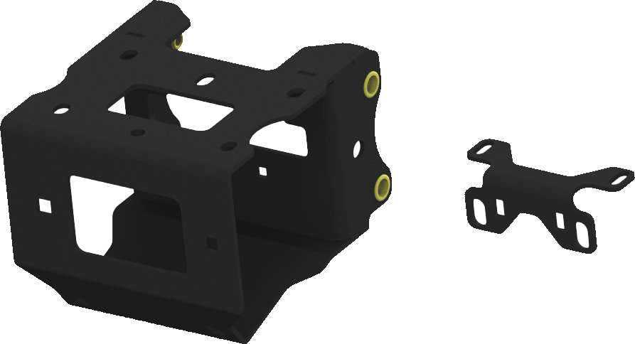 KFI Products, #101840 Polaris Current Sportsman and Scrambler Winch Mount