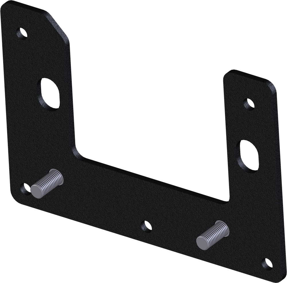 KFI, #101895 Polaris ATV Bumper Conversion Bracket