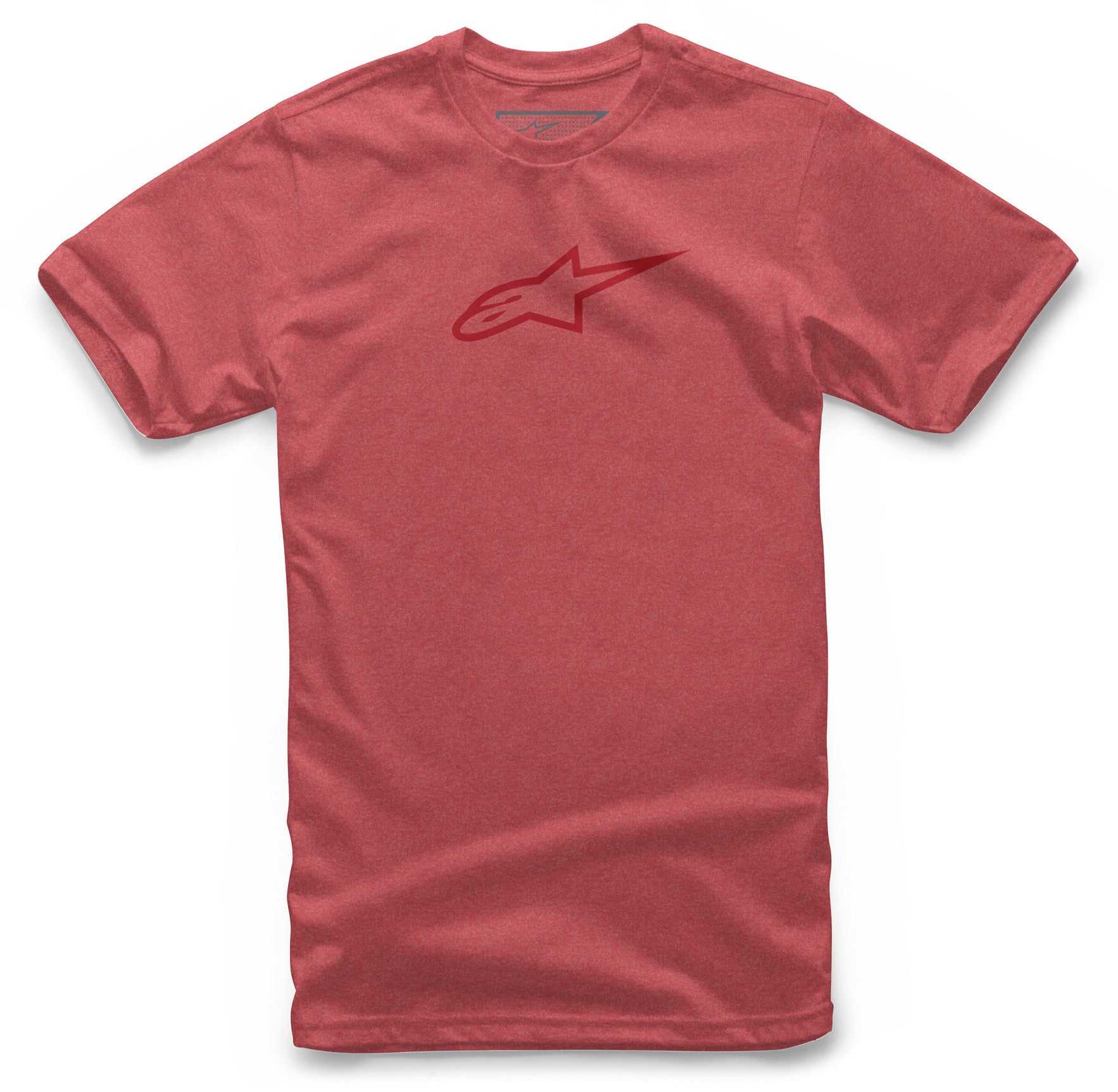 ALPINESTARS, ALPINESTARS AGELESS II TEE RED HEATHER 2X 1037-72022-3013-2X