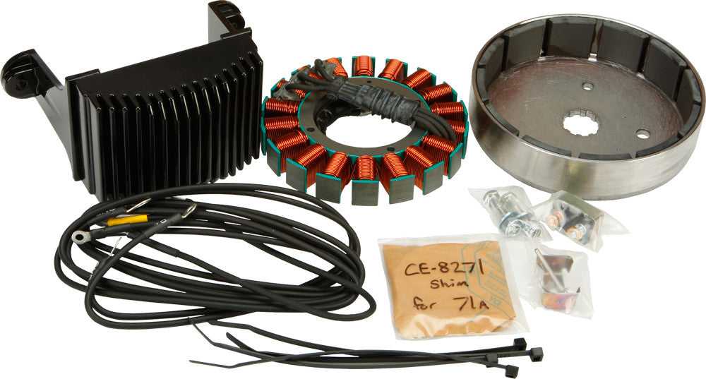 CYCLE ELECTRIC, CYCLE ELECTRIC ALTERNATOR KIT RIGID MOUNT 4-SPEED 84-88 CE-71A